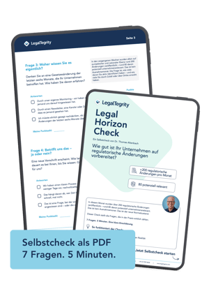 Legal Horizon Check LegalTegrity 2026 Legal Horizon Check LegalTegrity 2026