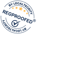 Logo regproofed by LegalTegrity