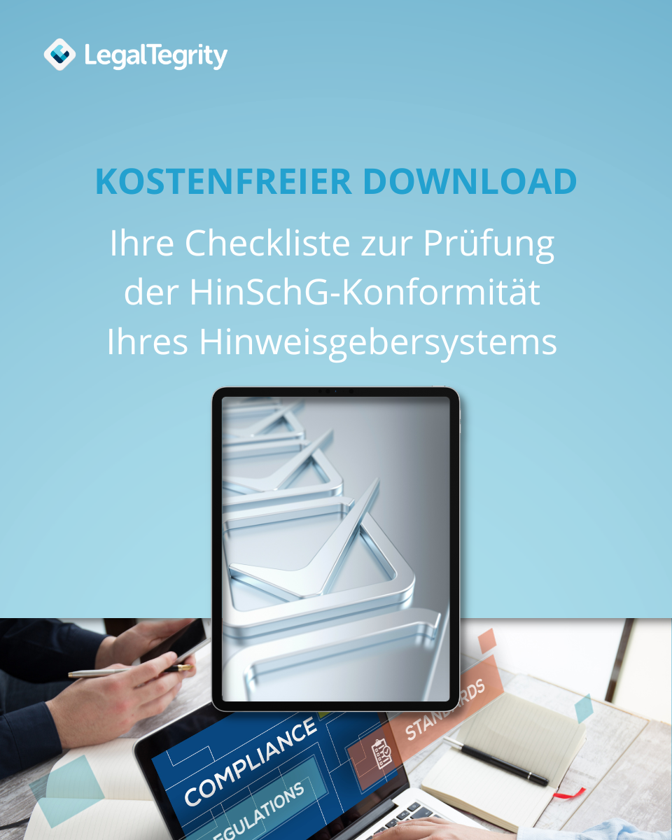 LegalTegrity HinSchG Konform Checkliste